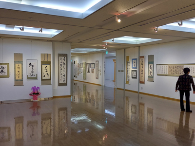 玄燿書道会ｲｰｸﾞﾚ展の作品