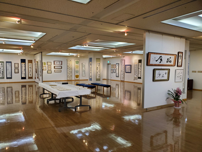 玄燿書道会ｲｰｸﾞﾚ展の作品