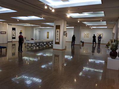 玄燿書道会ｲｰｸﾞﾚ展の作品